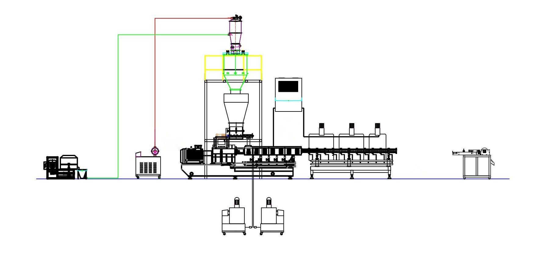 Soya Bean Protein Making Extruder