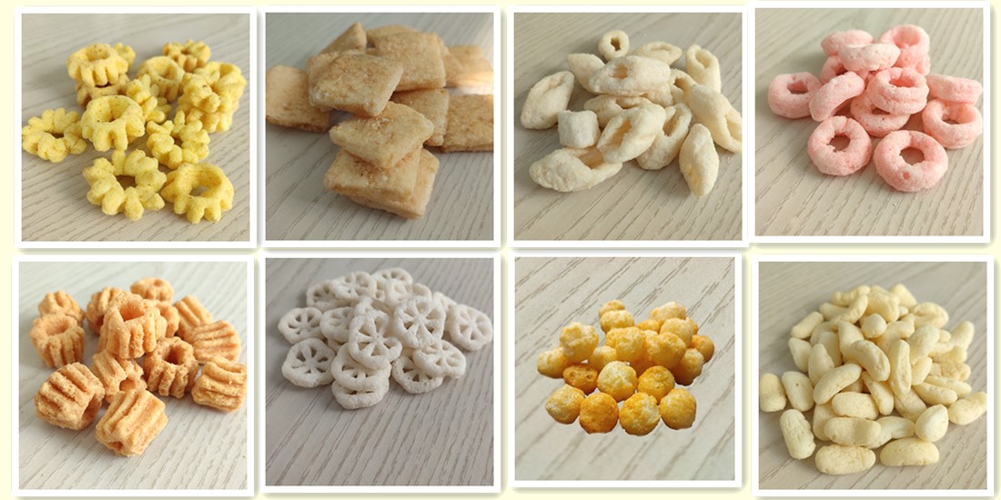 Corn Puff Snack Extruder Plant