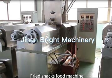 100-150kgh capacity fried bugle making machine