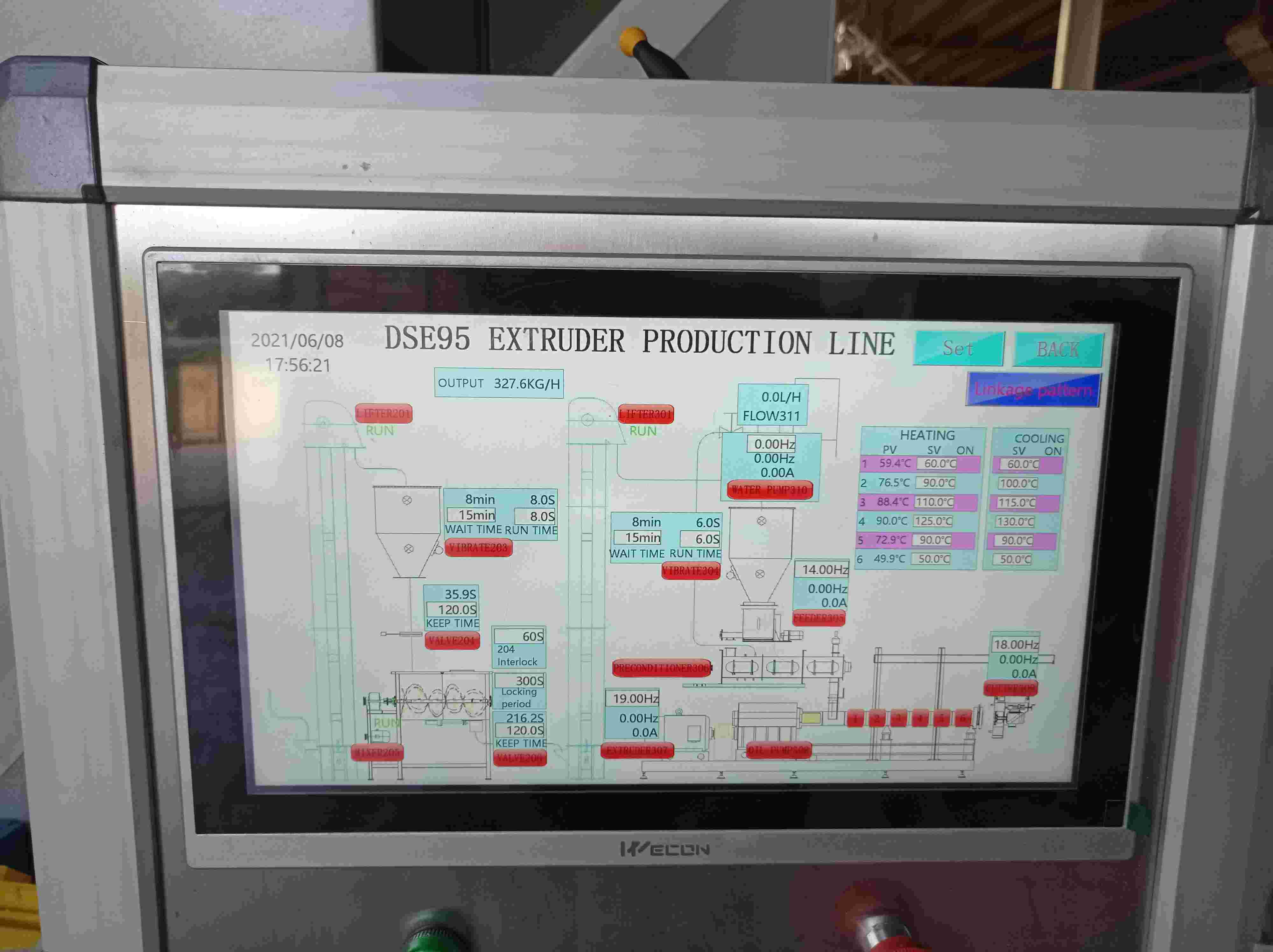 Puff Food Making Machine Extruded