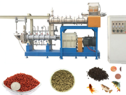 Automatic Fish Feed Line,Cat Fish Feed Processing Machine,Dry Type Fish Feed Extruder