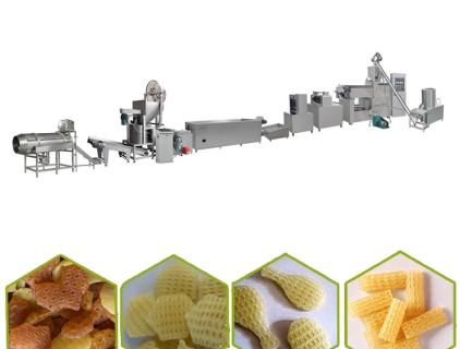 Production Process of Extruded Puffed Snack Food