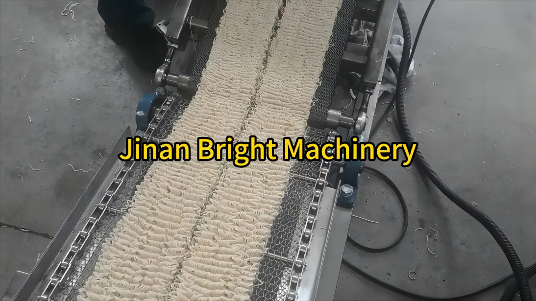 Small Instant Noodle Production Line Successfully Tested