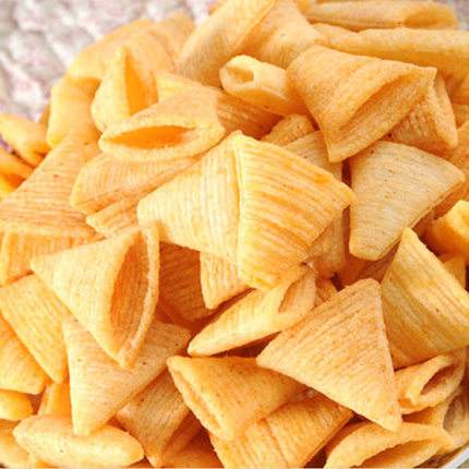 Fried Corn Bugle Chips Extruder Machines