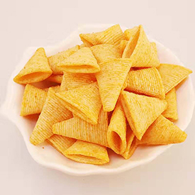 Fried Corn Bugle Chips Extruder Machines