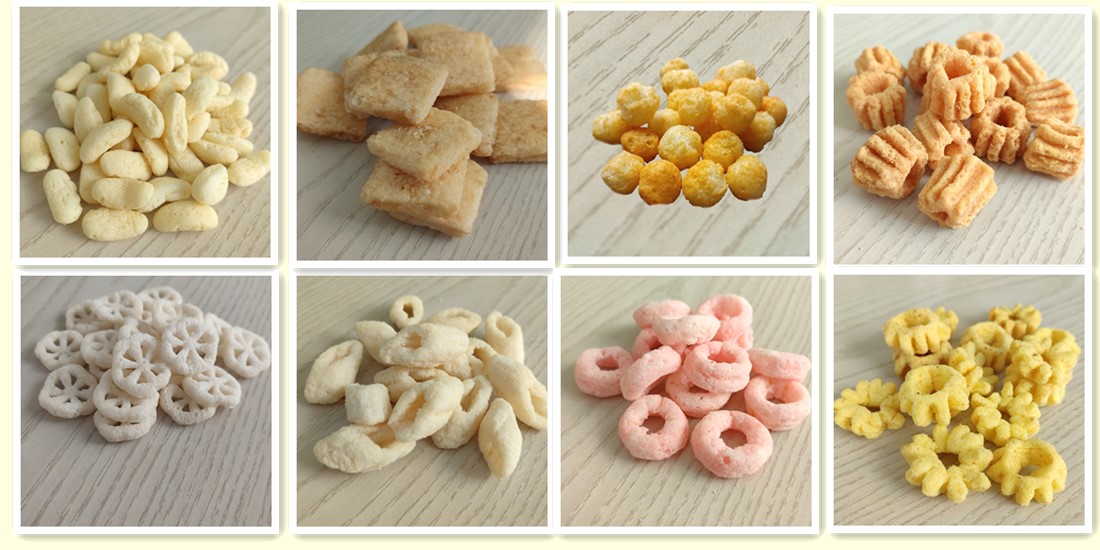 Corn Puff Snacks Extruder Line