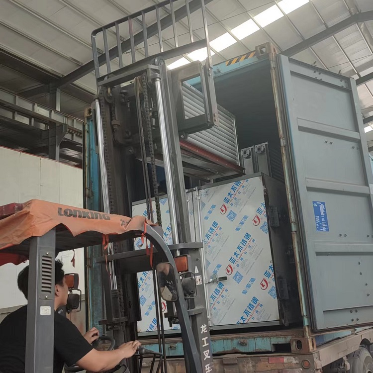 2t/h Fish Feed Production Line Loaded and Shipped