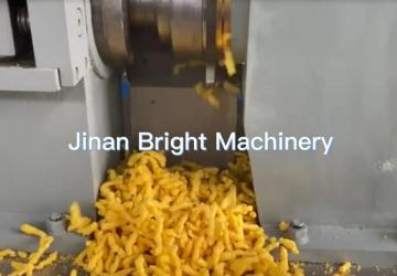 100-150kgh capacity kurkure making machine