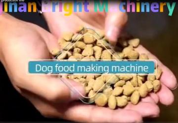 Linha de produção de alimentos para cães 200-250kgh