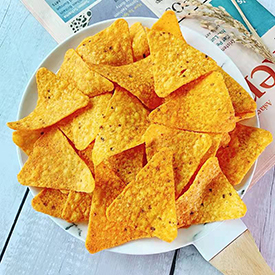 Baked Tortilla Doritos Chips Processing Extruder