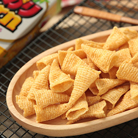 Fried Corn Bugle Chips Extruder Machines