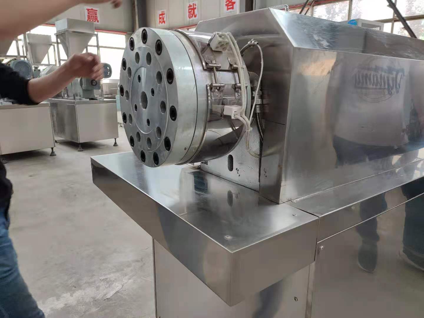 Pani Puri Snack Extruder Machine