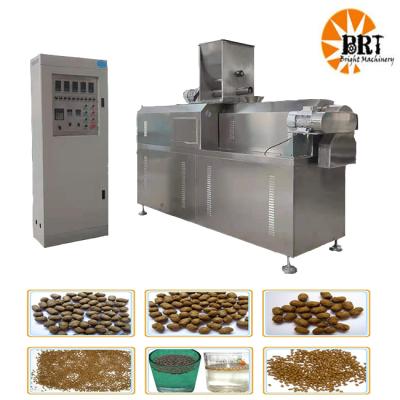 Fish Feed Pellet Double Screw Extruder 